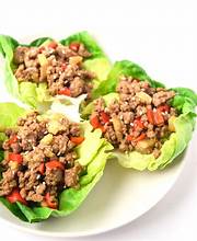 Spiced Turkey Lettuce Wraps